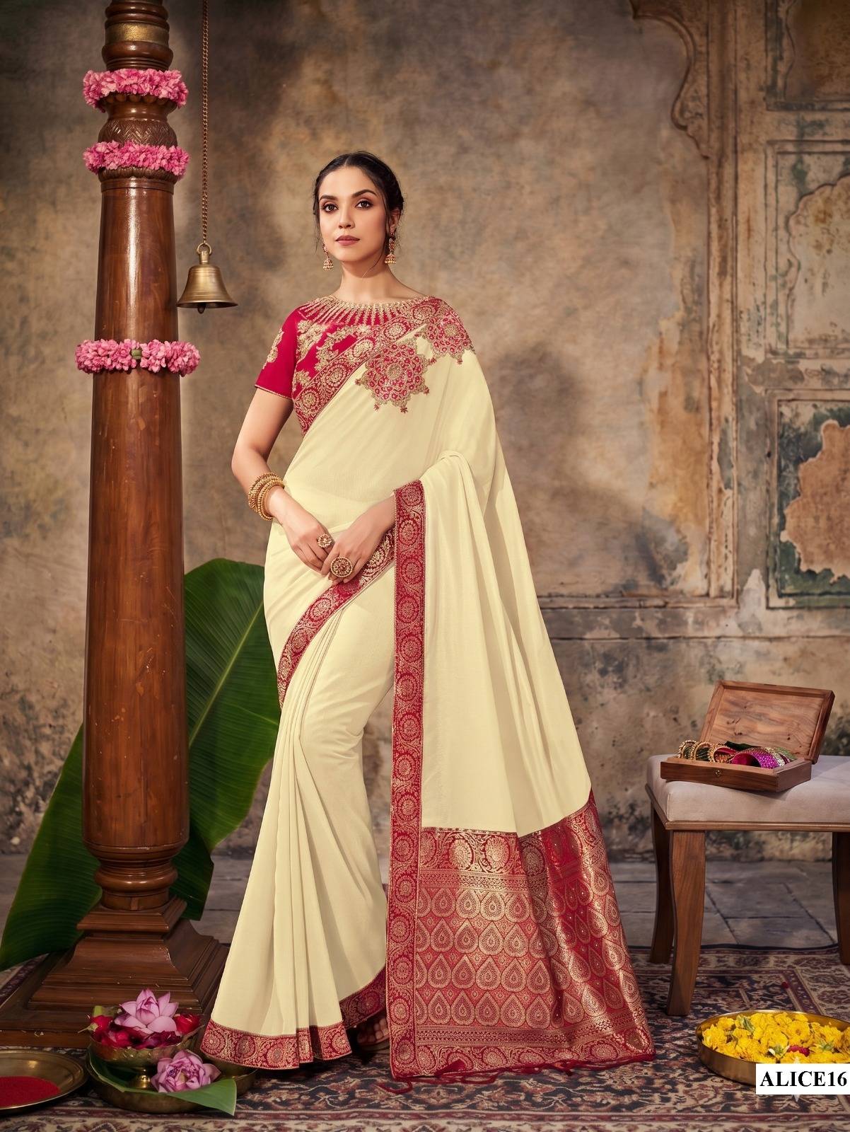 MOHMANTHAN SALE By MAHOTSAV Indian Traditional Wear Collection Beautiful Stylish & Occasional Wear Satin Silk/Georgette Sarees At Wholesale Price